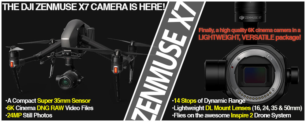 Dji zenmuse sales x7 specs