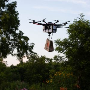 happy meal delivery by drone