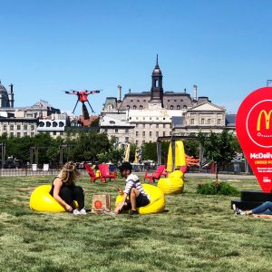 McDonalds drone delivery Montreal