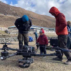 Nepal high altitude drone pilots