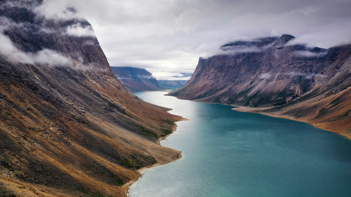 drone torngat mountains