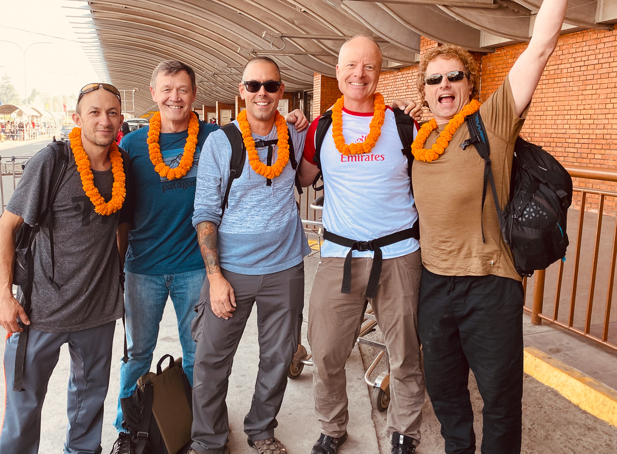 Drone team in Nepal