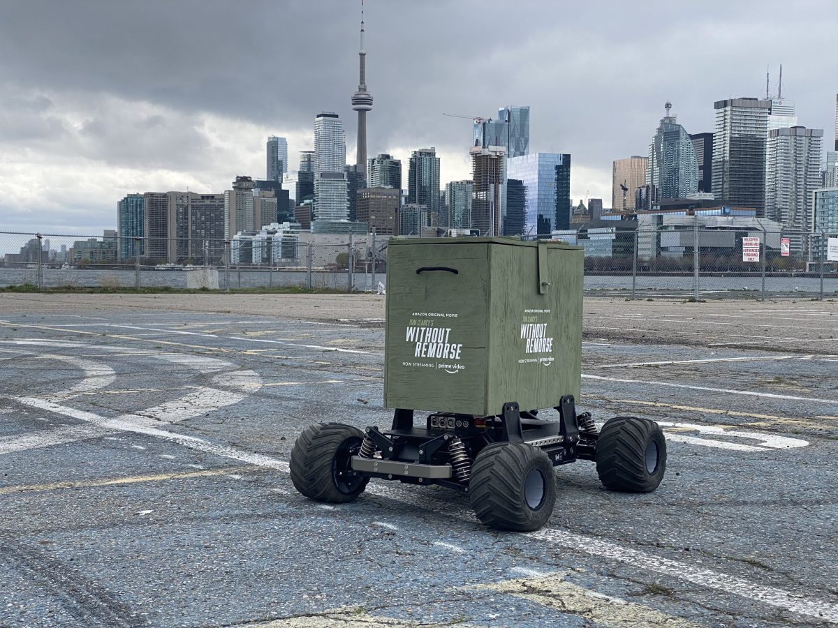 Amazon drone delivery stunt toronto