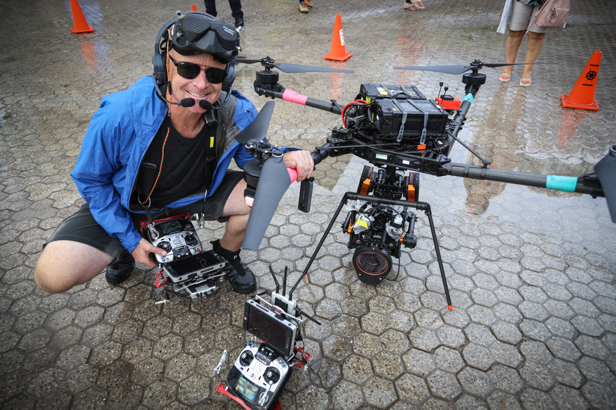 Tom Comet DroneBoy ultra heavy lift drone Niagara Falls