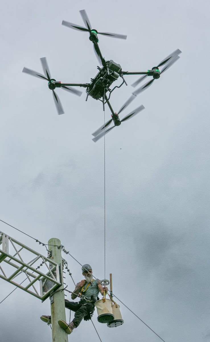 drone tool delivery