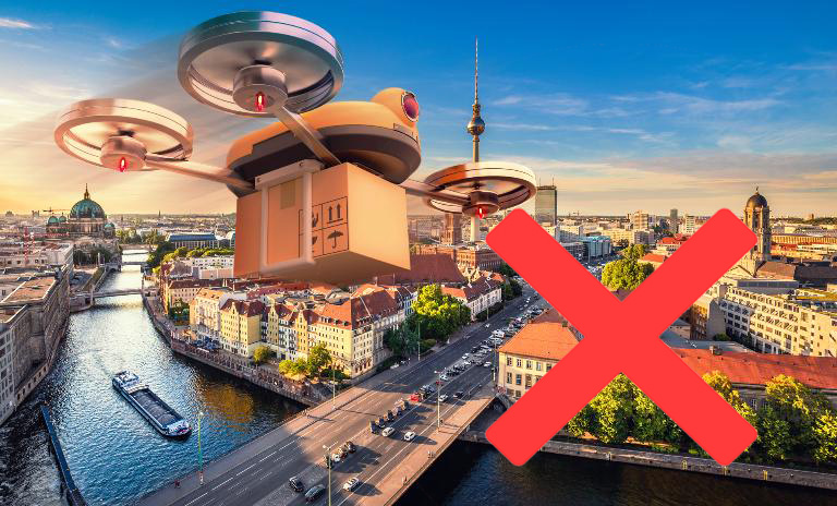 consumer drone delivery does not work